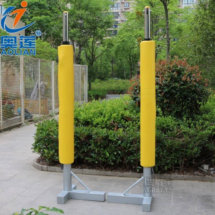 P-10插地式沙滩排球柱 手摇升降型气排球柱 控制多种高度排球架子