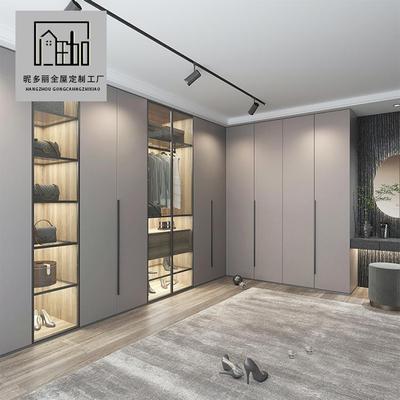 昵多丽衣柜一门到顶柜子家具全屋定制整体轻奢卧室走入式衣帽间