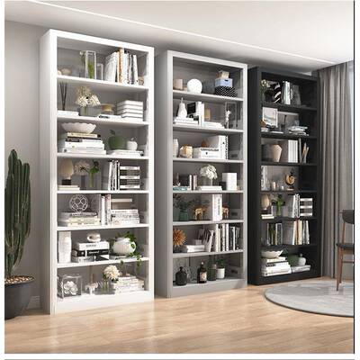 志派家用落地儿童书柜图书馆书架钢制学校档案室阅览室书店铁书架