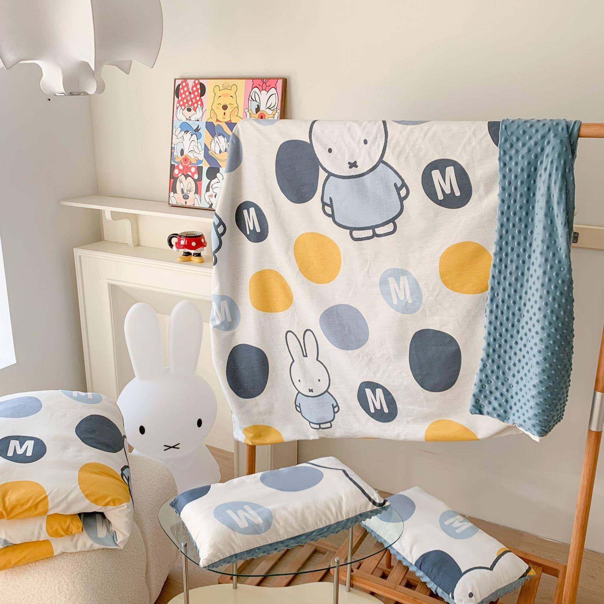 2023新款米菲兔系列全棉豆豆毯可拆洗儿童豆豆被多功能被套盖毯,机械设备,其他机械设备,淘宝优惠券,粉丝福利购,淘宝优惠卷