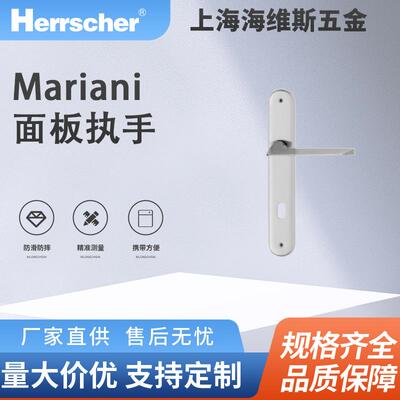 意大利进口Mariani铜面板执手GME-AAT环保酒店住宅入户室内门把手