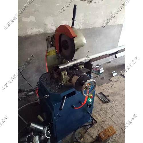 不锈钢自动切管机可旋转方管圆管切割机台式金属锯片家具圆锯机