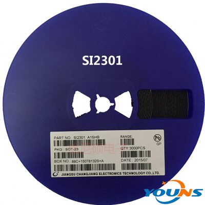长电 贴片三极管 CJ2301 S1 SI2301 A1SHP SOT-23 MOS管 场效应管
