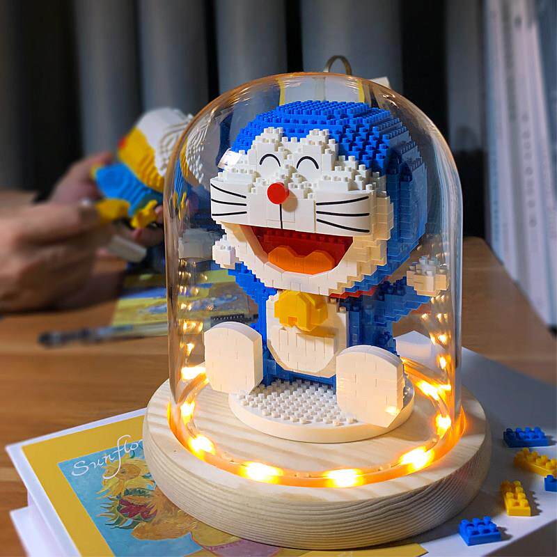 DIY手工礼物情人节哆啦A梦系列走心的女生送男朋友生日惊喜摆件