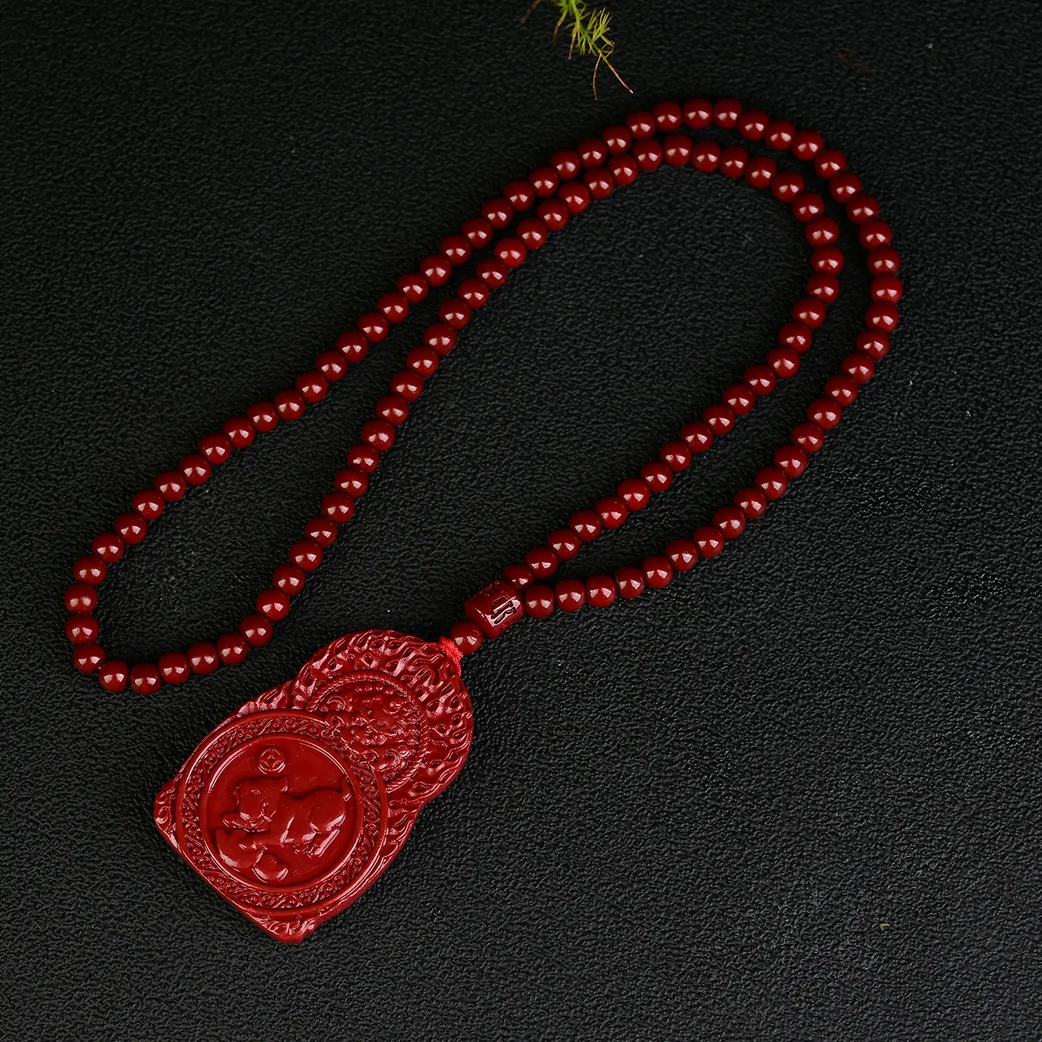 砂朱砂火焰款十二生肖吊坠本命佛守护神挂件男女款低朱砂礼物