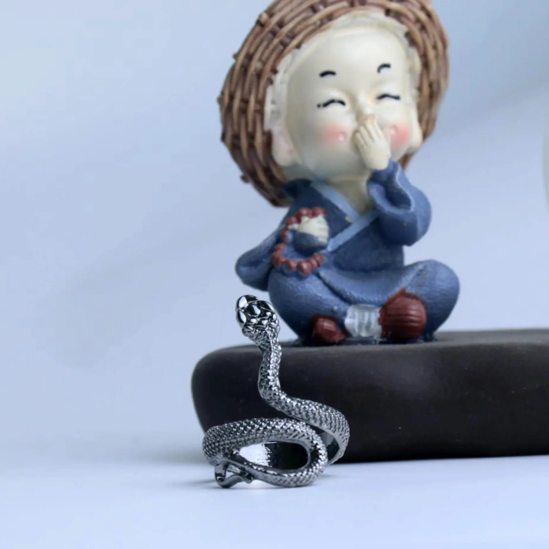 个性夸张蛇指环 复古灵蛇手饰 欧美速卖通男女通用万圣节戒指