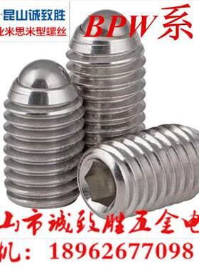 球头柱塞替代米型BPW3 BPW4 BPW5 BPW6 BPW8 BPW10/12/16 定位珠