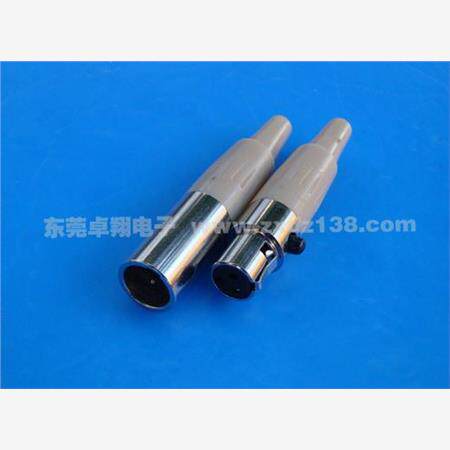 精品Mimi卡侬公母一套 小卡侬插头插座 迷你卡侬插头座 3芯-6芯