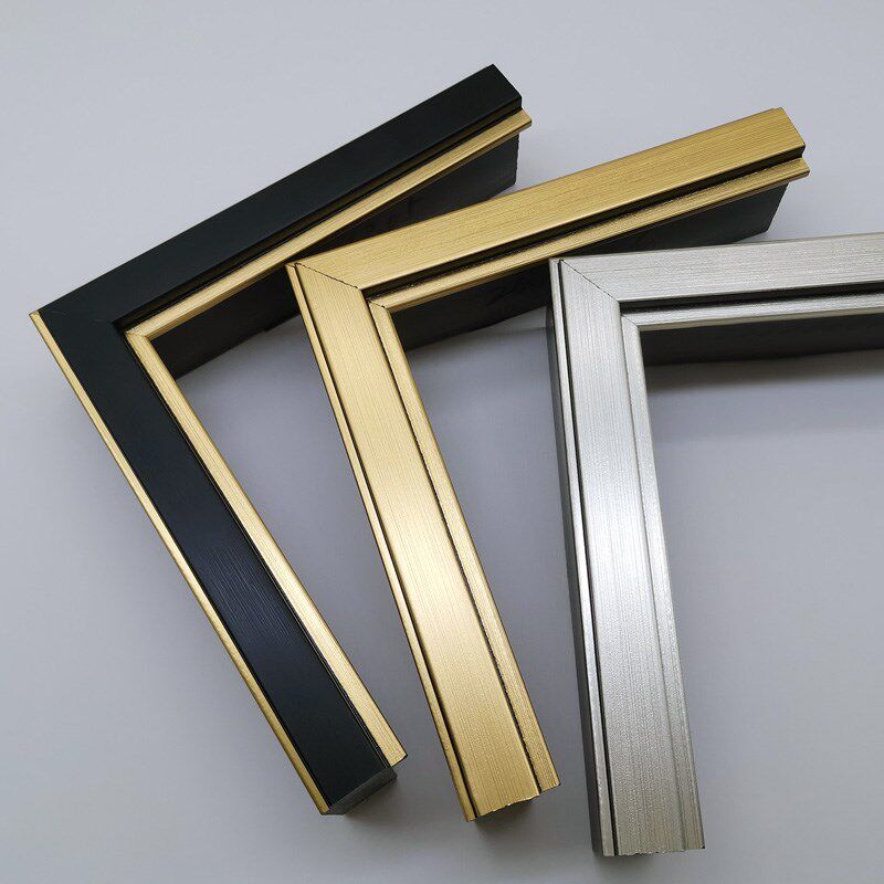 新款ps线条相框字画框装饰画画框条现代简约穿衣镜外框条3060系列
