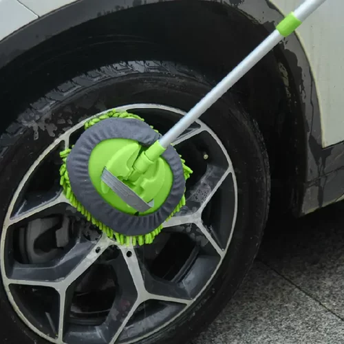 洗车专用拖把刷长柄可调节刷车器工具软毛伸缩洗车拖把