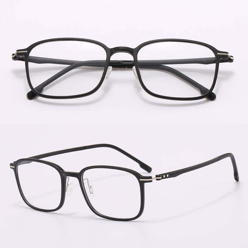1185新款钨钛塑钢眼镜框男女方形细框镜架超轻可配镜近视框架眼镜
