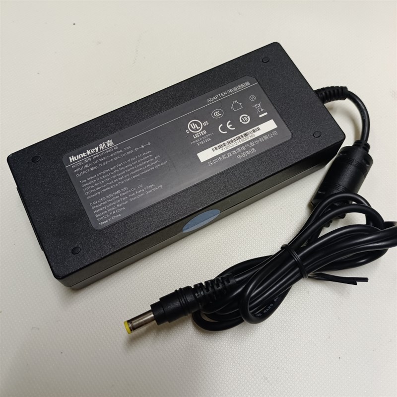 航嘉120W电脑通用电源转换器适用投影机19V6.32A