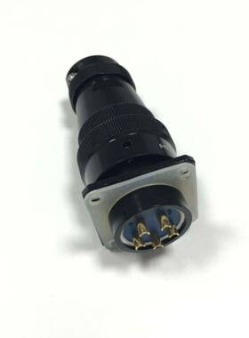 小圆形FQKITN24系列卡扣式连接6器QFN24-2TK塑插胶电连接器头