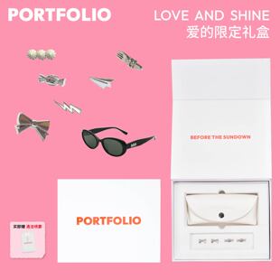 PORTFOLIO出界 爱的限定礼盒墨镜diy饰品礼盒套装万圣节礼物