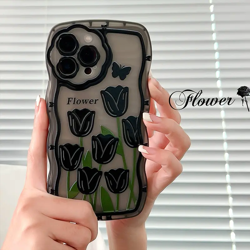 知泰适用14花孔波浪13promax11保护套78p光油xs