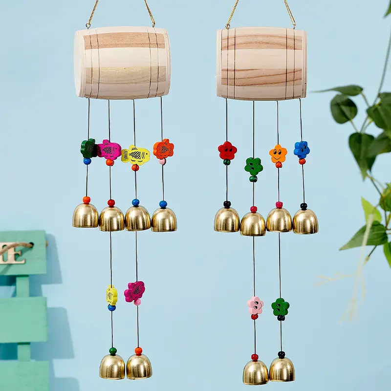 创意腰鼓风铃挂件家居装饰挂饰特色手工风铃民族风旅游纪念礼品