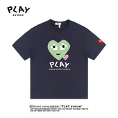 AVMXW 男女同款 官方短袖 PLAY 2025年夏季 新款 时尚 潮流宽松纯棉T恤