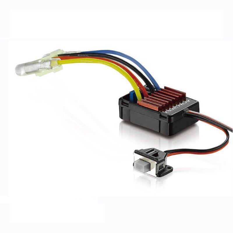 好盈酷跑 1625有刷电调QuicRun 1/16车用全防水电子调速器25A电调