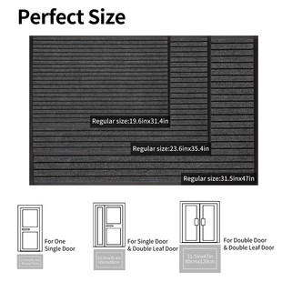 跨境大门口加厚入户门地垫家用室外防滑进门地毯耐脏门垫踩脚垫子