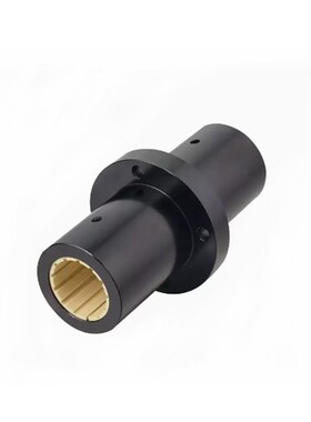 中间圆法兰直线轴承工程塑料轴套加长型J-LMFM50L LIN-02RFM-50