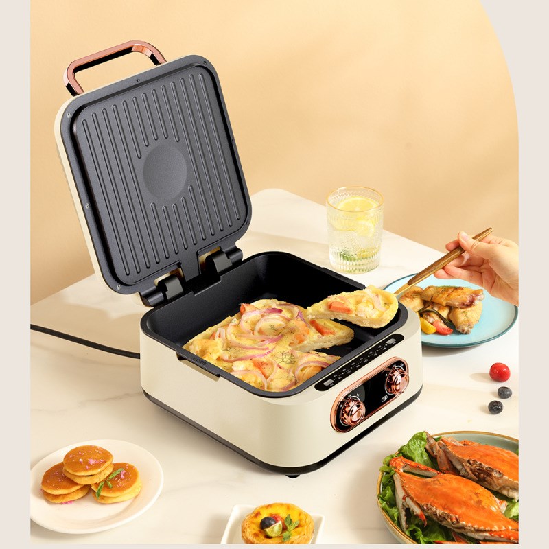 TARI塔锐大号分体不粘加深电饼铛家用双面加热电饼档煎饼锅薄饼机