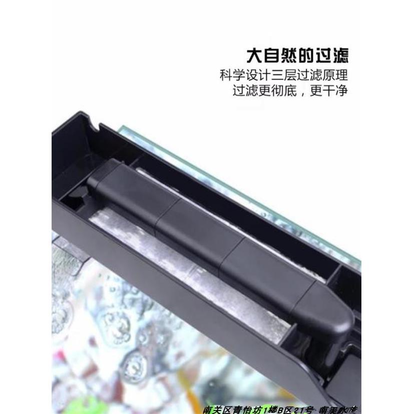 金利佳GD400500600鱼缸过滤器三合一静音循环泵小循环泵上过滤槽