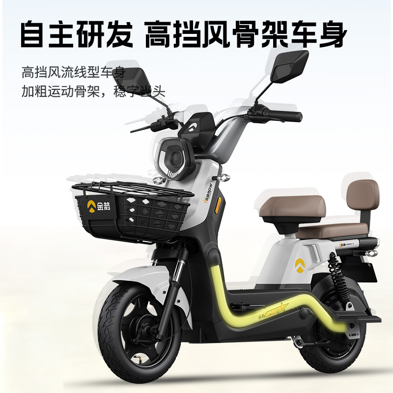 金箭酷星轻电摩时尚复古两轮