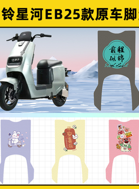 台铃银河EB25款电瓶车电动车脚垫子脚踏板垫脚踩垫改装饰配件座套