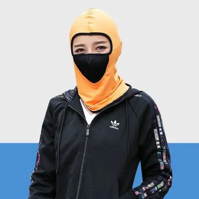 骑行头罩男户外运动自行车防晒防尘蒙面套头帽女网纱透气面罩头套