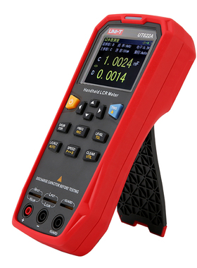 优利德UT622A/C/E手持式LCR数字电桥高精度测量电阻电感电容表