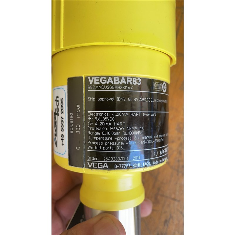 议价威格VEGA压力变送器VEGABAR83,工程剩余,原装正品