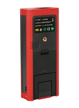 优利德高精度测距仪200米激光测距仪彩屏UT398A电子尺带摄像头