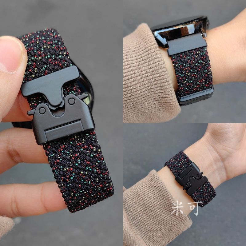 适用红米watch5/4/3手表表带降落伞扣青春版redmi watch3/2代腕带