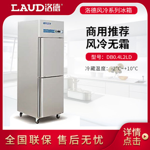 LAUD洛德冰箱 二门冷冻冰箱 风冷冷藏冰箱 洛德二门冰箱