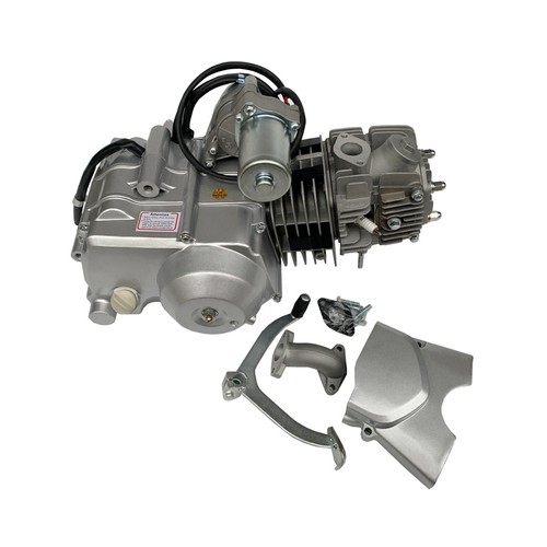 摩托车通用卧式发动机110 125cc内置倒挡无级变速一进一倒发动