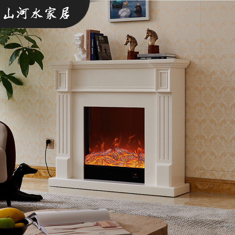 1.2米简约法式实木壁炉装饰柜 家用客厅仿真火焰取暖电子壁炉室内,住宅家具,壁炉架/壁炉柜,淘宝优惠券,粉丝福利购,淘宝优惠卷