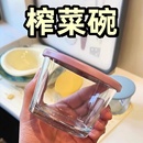 玻璃密封罐食品级咸菜专用收纳盒冰箱腌菜冷藏保鲜罐小菜泡菜罐子