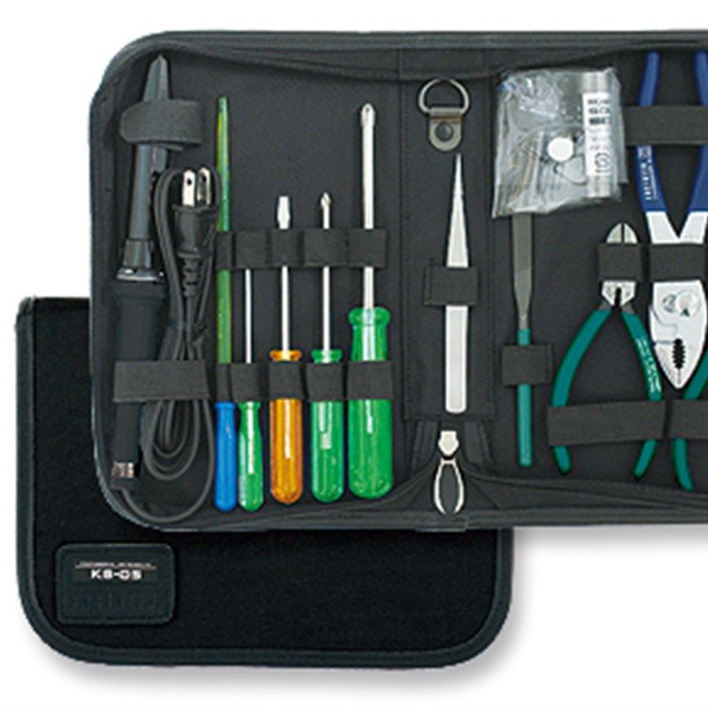 ENGINEER日本工程师 电烙铁螺丝刀组套KS-05  进口日本工具