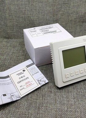 江森型中央空调液晶温控器Johnson风机三速开关T5200-TB/TF-9JS0