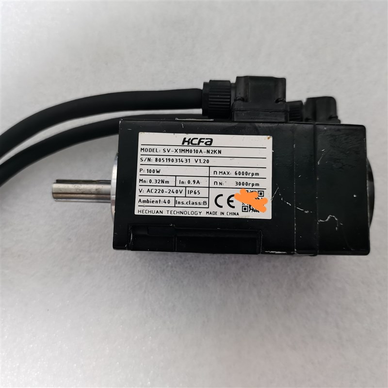 议价禾川X1伺服电机SV-X1MM010A-N2KN,成色如图实