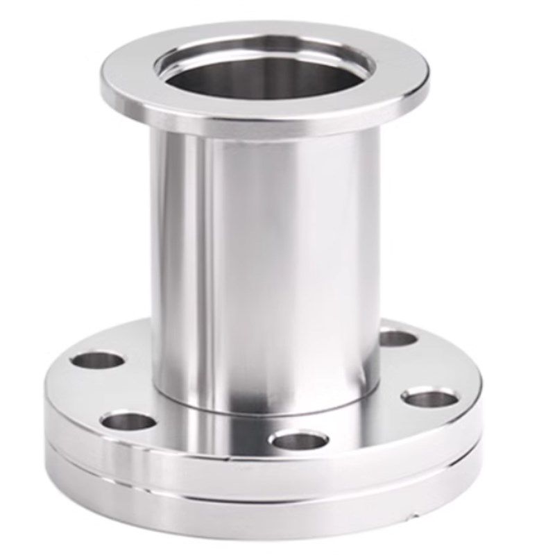 CF真空法兰转接头KF转换变径接头 CF法兰变径KF法兰 KF16/25转CF