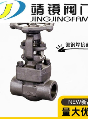 J61H-16/25/40/64/100/160C锻钢A105焊接截止阀DN15-50承插焊高温