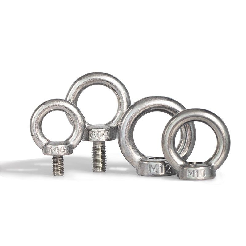 304不锈钢吊环螺丝吊环螺母环形起重吊环螺钉M3M4M5M6M8M10M12M14