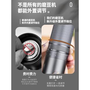 咖啡研磨器手磨咖啡机 手摇磨豆机咖啡豆研磨机家用小型手动便携式