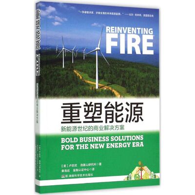 正版新书 重塑能源 (美)卢安武,洛基山研究所 著;秦海岩,鉴衡认中心 译著 著 湖南科学技术出版社