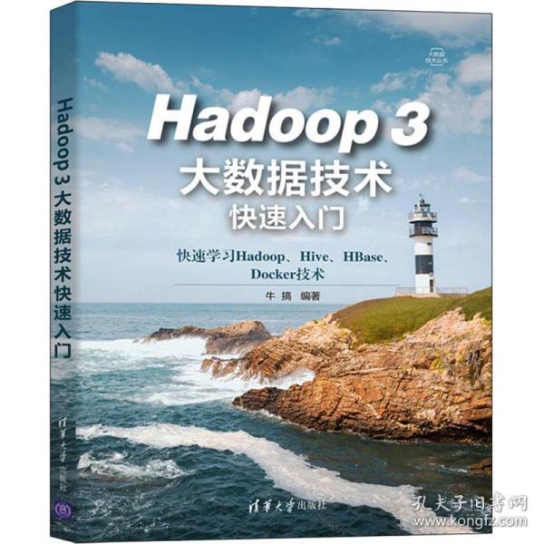 正版新书  hadoop 3大数据技术快速入门 数据库  牛搞 清华大学出版社