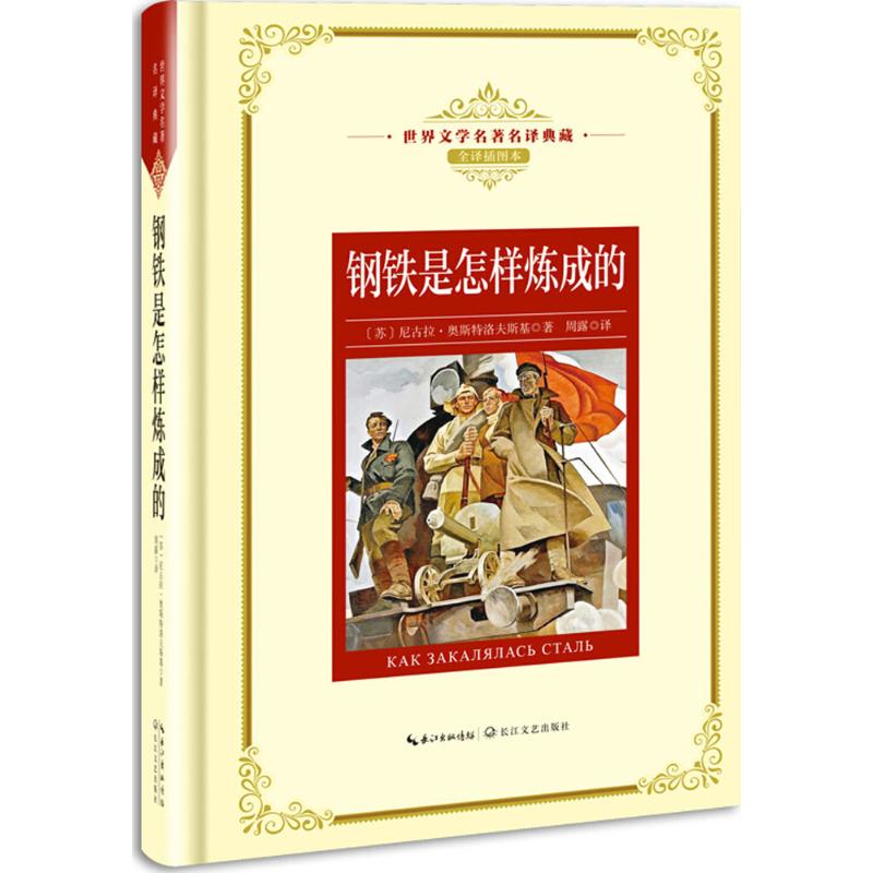 正版新书 钢铁是怎样炼成的（全译插图本） 尼古拉·奥斯特洛夫斯基 长江文艺出版社