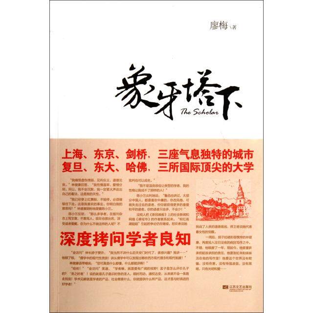 正版新书 象牙塔下 廖梅 江苏文艺