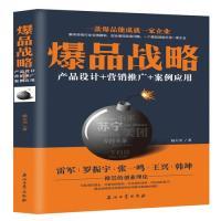 正版新书 战略：产品设计+营销推广+案例应用 杨大川 石油工业出版社