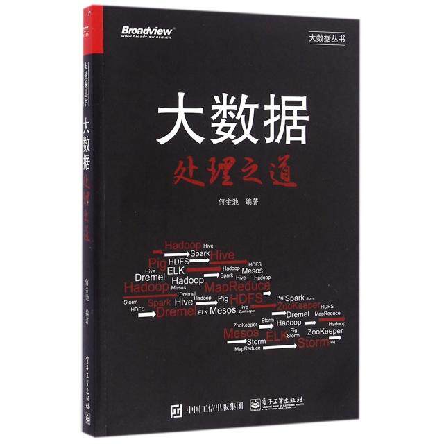 正版图书 大数据处理之道/大数据丛书 何金池 电子工业出版社